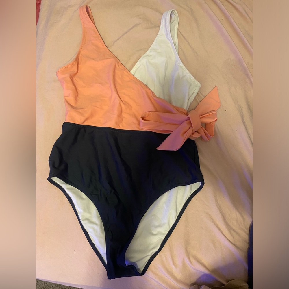 One Piece Flattering Swimsuit with Full Coverage !